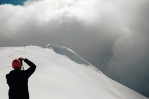 Départ pour le projet Humans of the Alps